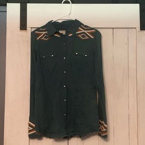 Stetson size small rodeo shirt